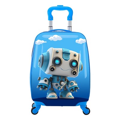TUCCI Robo Kid Kids' Hardside Carry On Suitcase