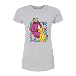 Women's - Disney - The Lion King Fitted Graphic T-Shirt - 1 of 2