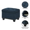 Designs4Comfort 5th Avenue Storage Ottoman - Breighton Home - 4 of 4