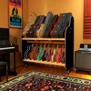 A&S Crafted Products The Session-Pro Double-Stack Mobile Guitar & Case Rack - 4 of 4
