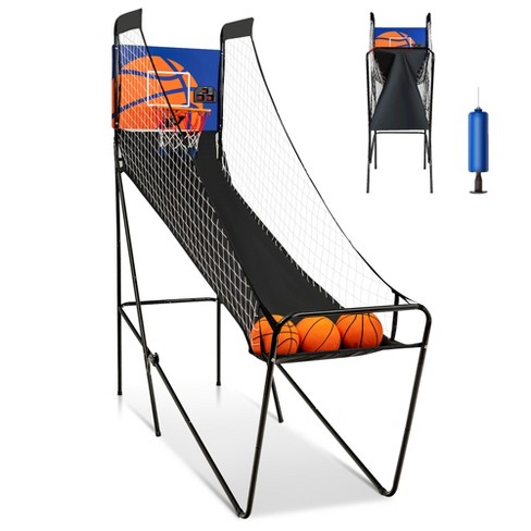 Franklin Sports Basketball Arcade Shootout - Indoor Electronic Double  Basketball Hoop Game - Dual Pro Hoops Basketball Shooting with Electronic