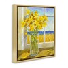 Stupell Industries Daffodils in Seaside Window, 18" x 18" - 3 of 4