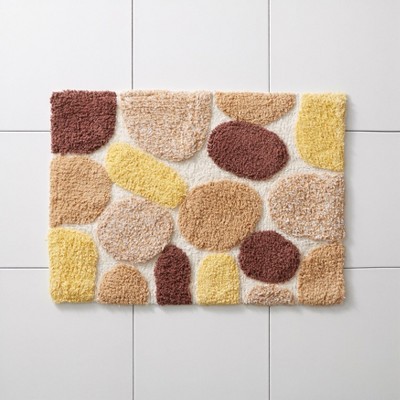 BrylaneHome Pebbles Bath Mat