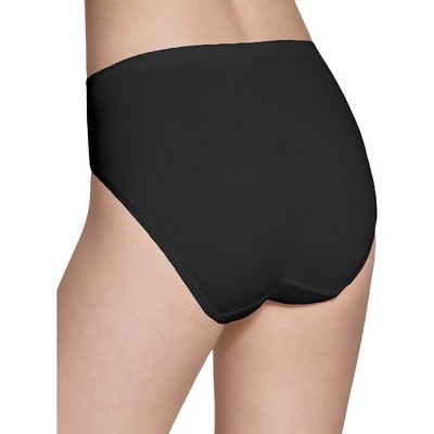 Fruit Of the Loom Women's 360 Stretch Seamless Hi-Cut Panty,6 Pack