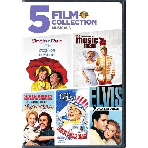 5 Film Collection Musicals Dvd Target