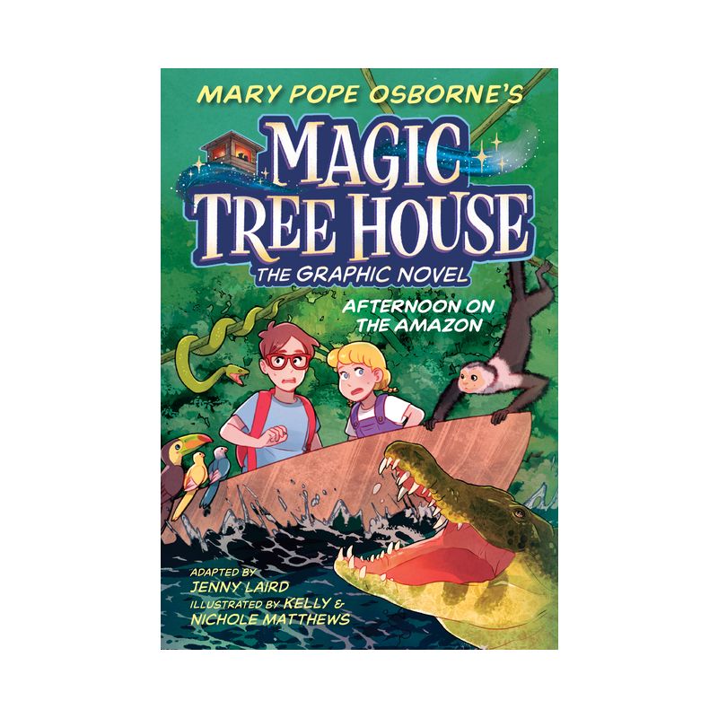 Afternoon on the Amazon Graphic Novel - (Magic Tree House (R)) by Mary Pope Osborne, 1 of 2