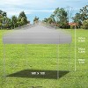 GustoWave 10x10 Pop Up Canopy with 4 Sidewalls for Deck, Garden - 3 of 3