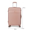 MKF Collection Mykonos Luggage Set Extra Large and Large 2 pieces for Travel by Mia K - 4 of 4