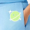 Adult Poppi Future of Soda Wide Leg Graphic Sweatpants - Blue - 4 of 4