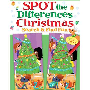 Spot the Differences Christmas - (Dover Christmas Activity Books for Kids) by  Genie Espinosa (Paperback)