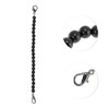 Unique Bargains Faux Pearl Handbag Strap Black 1 Pc - 3 of 4