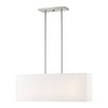 Livex Lighting Summit 3 - Light Chandelier in  Brushed Nickel - 3 of 4