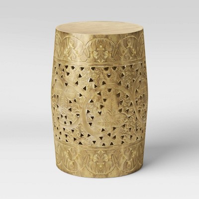 Metal Drum Table - Gold - Opalhouse™