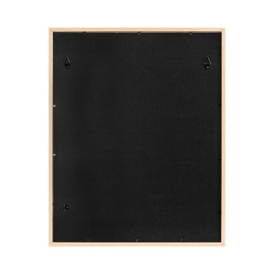Natural Woodtone 16x20 Matted Wall Photo Frame Set