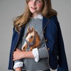 Hope & Henry Girls' Horse Intarsia Pullover Sweater, Infant - 2 of 4