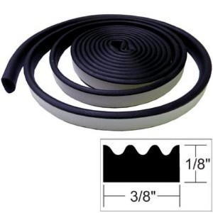 Taco Marine Weather Seal 10' x 1/8" h x 3/8" w - Black - Model 11005716 - Boat Equipment - 1 of 1