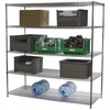 Shelving.com Chrome Wire Shelving with 5 Tier Shelves - - 2 of 4