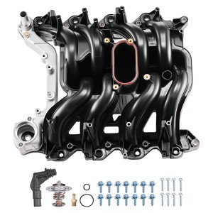 VEVOR Intake Manifold, with Gasket, Engine Intake Manifold Assembly Compatible with 2000-2004 Ford F150/F250/F350, Black - 1 of 4