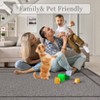 Rugs Indoor Area Rug Weather Resistant Easy to Clean Stain Resistant Floor Mat Stylish for Dining Room Living Room - 4 of 4
