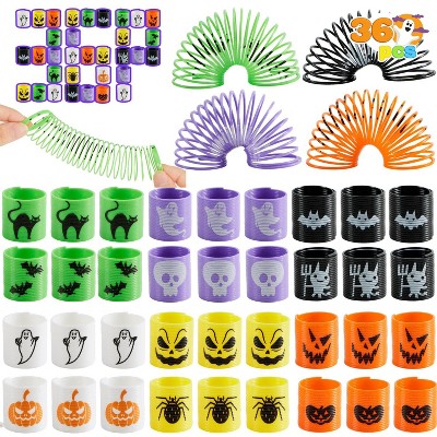 Joyfy Halloween Coil Springs, 36Pcs Magic Springs Halloween Toys Stress Coils Fidget Toy for Halloween Party Favors