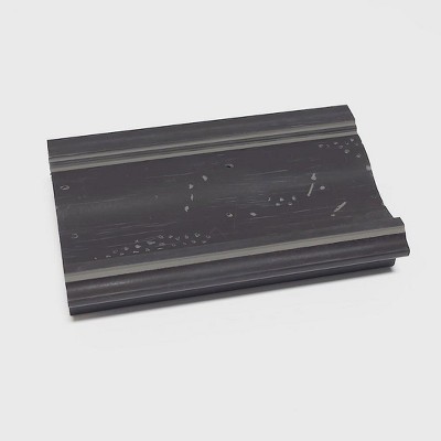 Shipwreck Black Framed Natural Cork Bulletin Board 23" x 17"