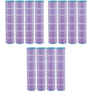 Hurricane 12 Pack HF7482-04P Platinum Purple Spa Filter Cartridge Replacement for PJAN145, Unicel C-7482, Filbur FC-0820, Jandy Industries CL580 - 1 of 4