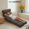 ELJGET Folding Sofa Bed, Convertible Comfy Sleeper Chair with Back Support, Foldable Floor Sofa Bed Couch - 4 of 4