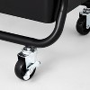 3 Tier Metal Utility Cart Black - Brightroom™ : Target