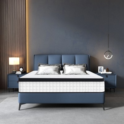 VYNXARIA Twin Size 12" Hybrid Mattress: Independent Pocketed Springs & Breathable, Cool Memory Foam, OEKO - TEX 100 Standard