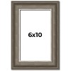 PosterPalooza | Photo Size Weathered Black Picture Frame - UV Acrylic, Foam Board Backing, Hanging Hardware - 2 of 4
