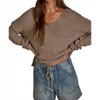 Women's Kya V-Neck Sweater - By Together - 2 of 4