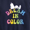 Boys' - Peanuts - Dream In Color Graphic Long Sleeve Fleece Sweatshirt - 2 of 4