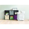 11 Fabric Cube Storage Bin Cream - Room Essentials™