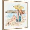 Amanti Art Bathing Beauties II by Anne Tavoletti Framed Canvas Wall Art - 3 of 4