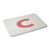 Deny Designs April Lane Art Block Monogram Memory Foam Bath Mat - 2 of 4