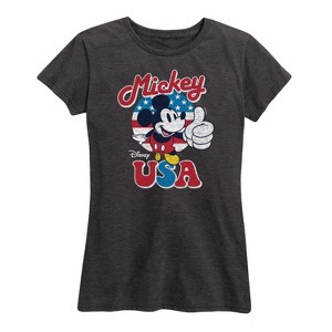 Women's - Disney - Americana Short Sleeve Graphic T-Shirt - 1 of 4