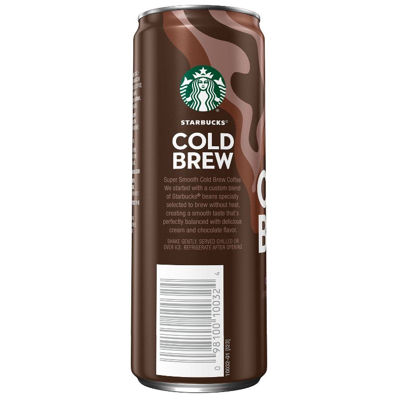 Starbucks Chocolate Cream Cold Brew Premium Coffee Drink - 11 fl oz Can, 2 of 5