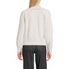 Lands' End Women's Drifter Large Collar Zip Front Cardigan Sweater - 2 of 4
