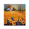 Trademark Fine Art -Marion Rose 'Tuscan Sunflowers' Canvas Art - 2 of 3