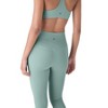 Future Planet Women's Nova Premium Performance Sport Athletic Leggings Yoga Pants Tight Sage Green - 3 of 3