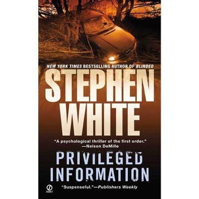 Privileged Information - (Alan Gregory) by  Stephen White (Paperback)