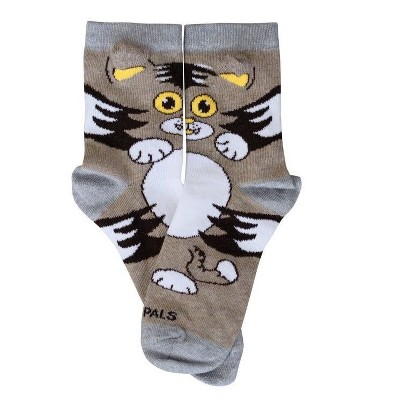 Curious Cat Socks - Medium (Ages 5-7) from the Sock Panda