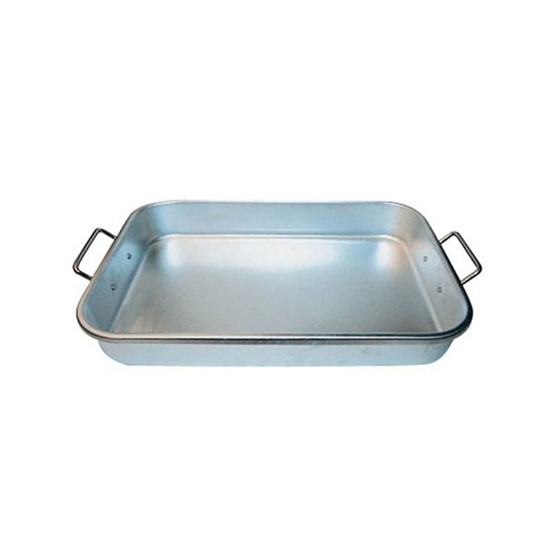 Winco Bake Pan with Dual Drop Handles, Aluminum, 12" x 18", 2 of 3