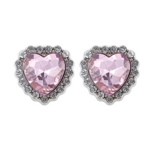 Unique Bargains Heart Rhinestones Candied Haws Shape Shoelace Charms 1 Pair - 1 of 4
