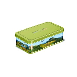 Straight From France Assorted Mini French Fruit Jellies (Pates de Fruit), 5 Flavors in Auvergne Themed Candy Gift Tin 7 Oz - 1 of 4