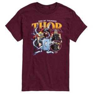Men's - Marvel - Thor God of Thunder Short Sleeve Graphic T-Shirt - 1 of 4