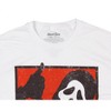 Seven Times Six Mens' Ghost Face Call Me Distressed Image Graphic Print T-Shirt White - 3 of 3
