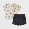 Baby Boys' Gauze Top & Shorts Set - Cat & Jack™ - 2 of 4