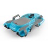 Whisen Kids' Manta Ray Racing Car Gift with Music, Anti-Roll Wheels - 4 of 4