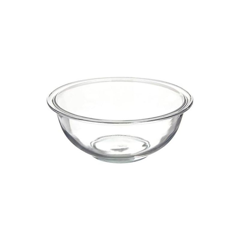 World Kitchen Smart Essentials 4-Quart Glass Mixing Bowl, Pack of 2 Bowls Red, 3 of 6